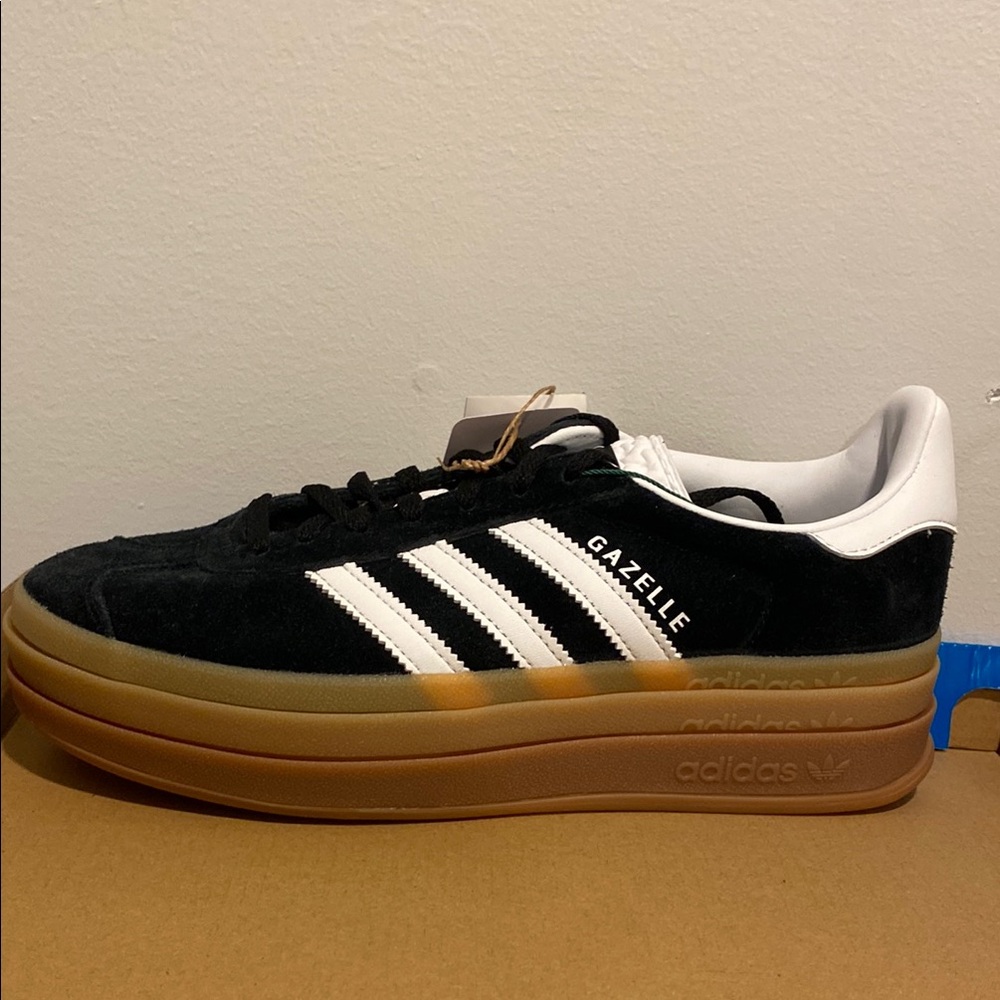 Adidas Gazelle Bold Black Sneakers